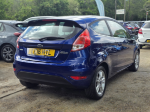 2016 Ford Fiesta 1.0 T Ecoboost Zetec in Blue — image 4