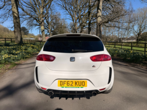 2013 SEAT Leon 2.0 Tdi Cr Fr+ Supercopa Hatchback 5dr Diesel Manual Euro 5 (170 Ps) in White — image 4