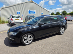2020 SEAT Leon 2.0 Tdi Fr DSG Euro 6 (s/s) 5dr in Black — image 3