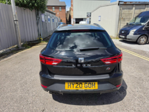 2020 SEAT Leon 2.0 Tdi Fr DSG Euro 6 (s/s) 5dr in Black — image 5