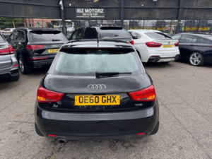 2010 Audi A1 1.2 Tfsi Sport Euro 5 (s/s) 3dr in Black — image 3