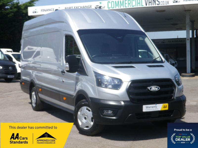 2024 Ford Transit 2.0 Transit Trend Van 350 L4 2.0l Ecoblue 165ps Rwd 6 Speed Manual in Silver — image 1