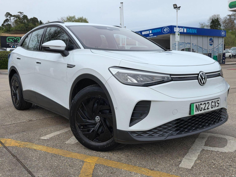 2022 Volkswagen Id.4 Pure 52kwh Life Auto 5dr in White — image 1