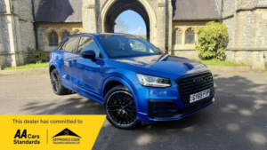 2019 Audi Q2 1.6 Tdi 30 Black Edition Euro 6 (s/s) 5dr in Blue — image 2