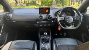 2019 Audi Q2 1.6 Tdi 30 Black Edition Euro 6 (s/s) 5dr in Blue — image 4
