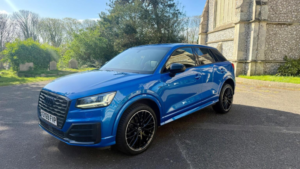 2019 Audi Q2 1.6 Tdi 30 Black Edition Euro 6 (s/s) 5dr in Blue — image 6