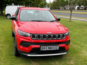 2024 Jeep Compass 1.5 T4 E-Hybrid Mhev Altitude SUV 5dr Petrol Hybrid Dct Fwd Euro 6 (s/s) (130 Ps) in Red — image 2