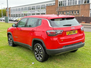 2024 Jeep Compass 1.5 T4 E-Hybrid Mhev Altitude SUV 5dr Petrol Hybrid Dct Fwd Euro 6 (s/s) (130 Ps) in Red — image 5