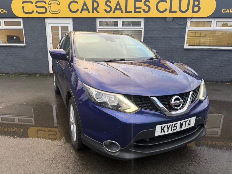 2015 Nissan Qashqai 1.5 Dci Acenta+ 2WD Euro 5 (s/s) 5dr in Blue — image 1