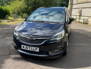 2018 Vauxhall Zafira Tourer 1.4i Turbo Sri Nav Auto Euro 6 5dr in Blue — image 2