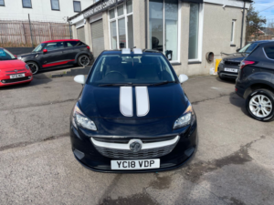 2018 Vauxhall Corsa 1.4i Ecotec Sting Hatchback 3dr Petrol Manual Euro 6 (75 Ps) in Black — image 2
