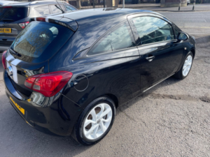 2018 Vauxhall Corsa 1.4i Ecotec Sting Hatchback 3dr Petrol Manual Euro 6 (75 Ps) in Black — image 3