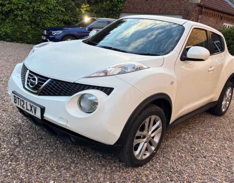 2012 Nissan Juke 1.5 Dci 8v Tekna in White — image 1