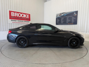 2016 BMW 4 Series 3.0 430d M Sport Auto Xdrive Euro 6 (s/s) 2dr in Black — image 3