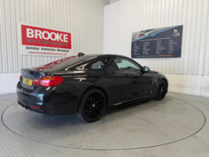 2016 BMW 4 Series 3.0 430d M Sport Auto Xdrive Euro 6 (s/s) 2dr in Black — image 4