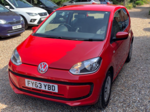 2013 Volkswagen Up! 1.0 Move Up! Euro 5 3dr in Red — image 3