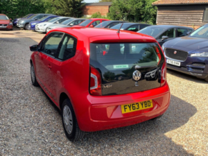 2013 Volkswagen Up! 1.0 Move Up! Euro 5 3dr in Red — image 4