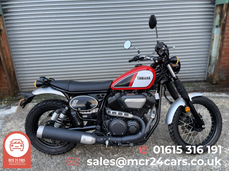 2020 Yamaha Scr 950 Xvs 950 Xr-A Scr 950 Abs - Low Miles, Scrambler, Offroad Bike in Red — image 1