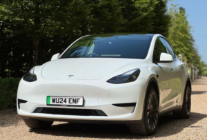 2024 Tesla Model Y Auto Rwd 5dr in White — image 2