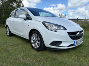 2017 Vauxhall Corsa 1.4i Ecoflex Energy Euro 6 3dr (a/c) in White — image 3