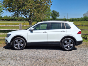 2017 Volkswagen Tiguan 2.0 Tdi Bluemotion Tech Sel in White — image 2