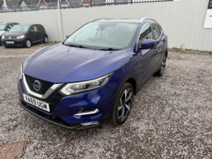 2020 Nissan Qashqai 1.3 Dig-T Tekna Euro 6 (s/s) 5dr in Blue — image 4