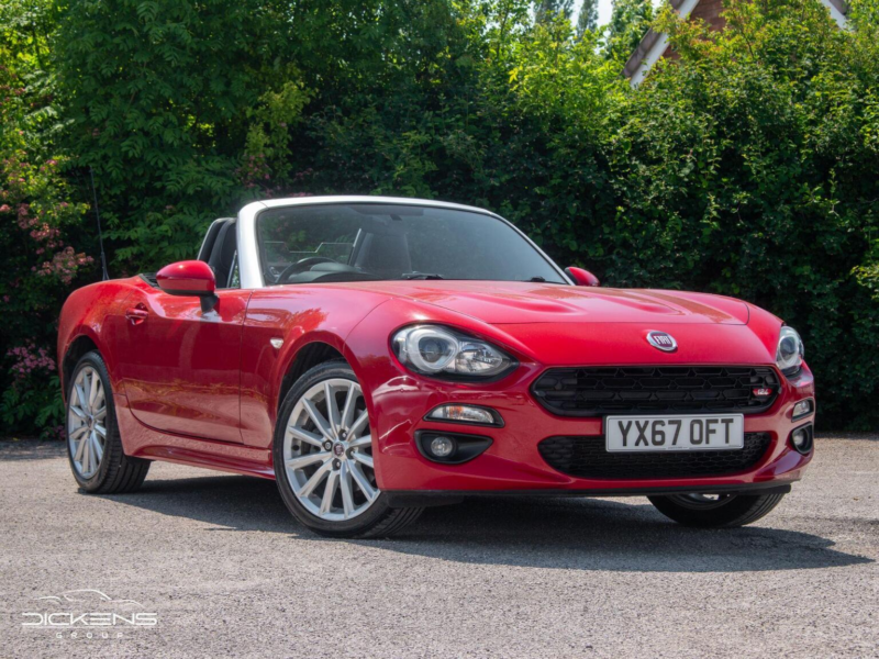 2016 Fiat 124 Spider 1.4 Multiair Lusso Euro 6 2dr in Red — image 1
