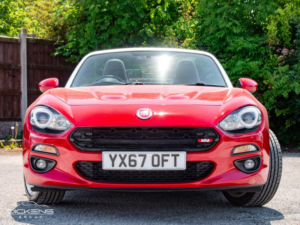 2016 Fiat 124 Spider 1.4 Multiair Lusso Euro 6 2dr in Red — image 2
