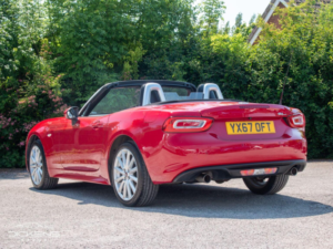 2016 Fiat 124 Spider 1.4 Multiair Lusso Euro 6 2dr in Red — image 5