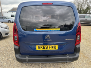 2020 Citroen Berlingo Wheelchair Accessible Vehicle Wav 1.5 Bluehdi Feel in Blue — image 4