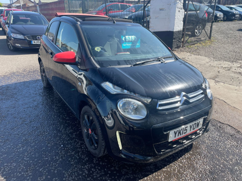 2015 Citroen C1 1.2l Puretech Airscape Flair Hatchback 3dr Petrol Manual Euro 6 (82 Bhp) in Black — image 1