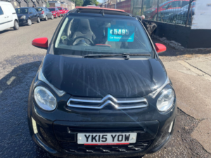 2015 Citroen C1 1.2l Puretech Airscape Flair Hatchback 3dr Petrol Manual Euro 6 (82 Bhp) in Black — image 2