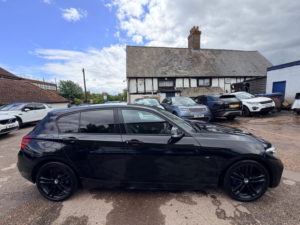 2019 BMW 1 Series 116d M Sport Shadow Edition in Black — image 4