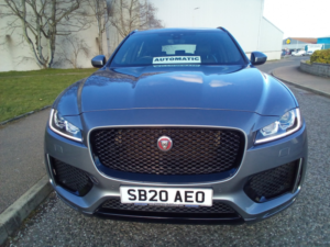 2020 Jaguar F-Pace 2.0 D180 Chequered Flag Auto 4WD in Grey — image 2