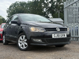 2011 Volkswagen Polo 1.2 Match Euro 5 5dr in Black — image 2