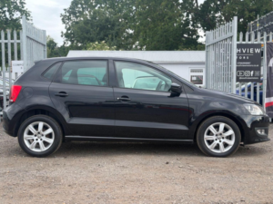 2011 Volkswagen Polo 1.2 Match Euro 5 5dr in Black — image 4