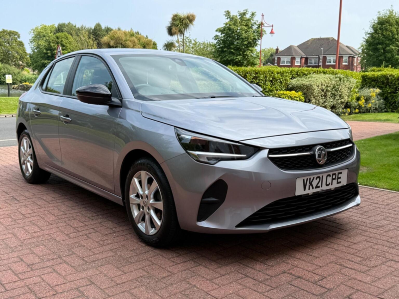 2021 Vauxhall Corsa 1.2 Se Premium Euro 6 5dr in Grey — image 1