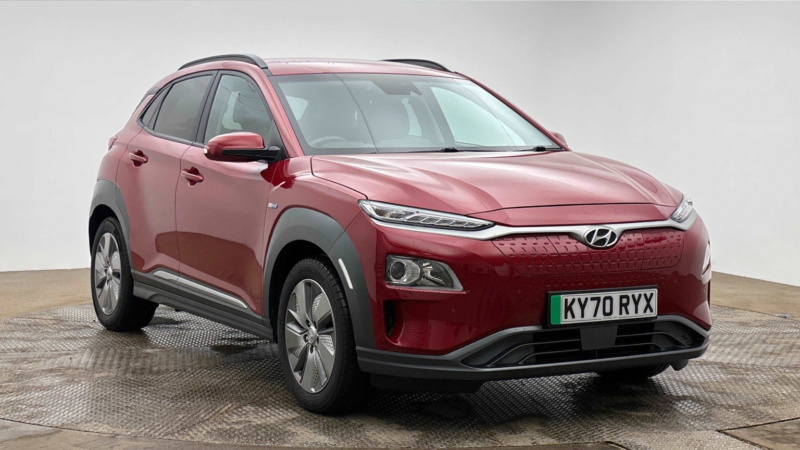 2020 Hyundai Kona Kona Ev Prem 64kwh My20.5 in Red — image 1