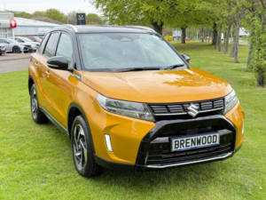 2025 Suzuki Vitara 1.4 Boosterjet Mhev Ultra SUV 5dr Petrol Hybrid Auto Euro 6 (s/s) (109 Ps) in Yellow — image 2