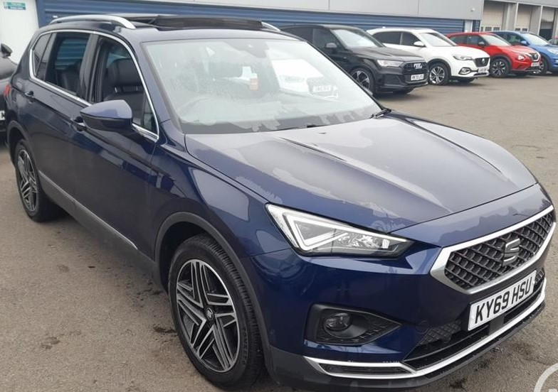 2019 SEAT Tarraco 2.0 Tdi Xcellence in Blue — image 1