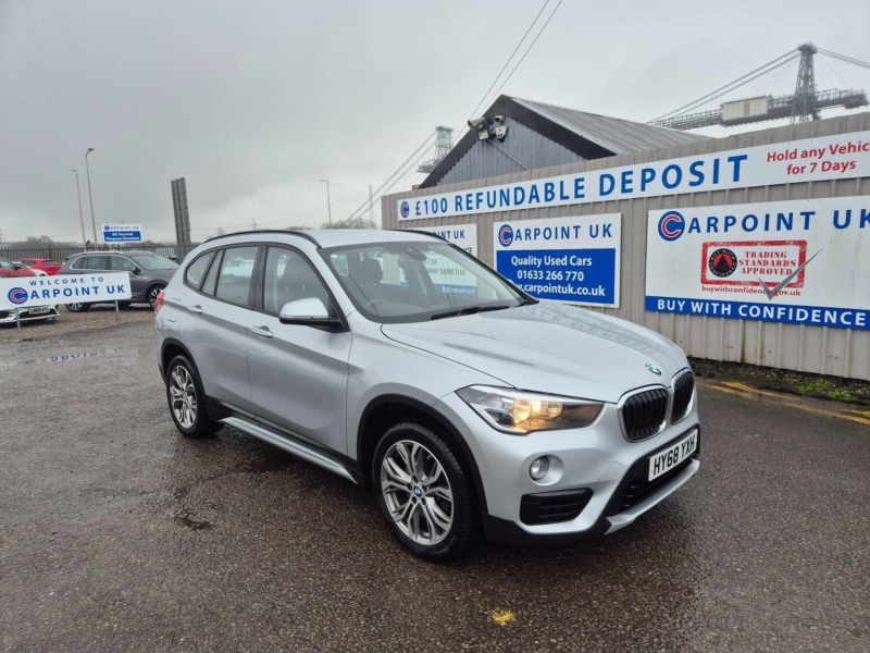 2018 BMW X1 2.0 20d Sport Auto Xdrive Euro 6 (s/s) 5dr in Silver — image 1
