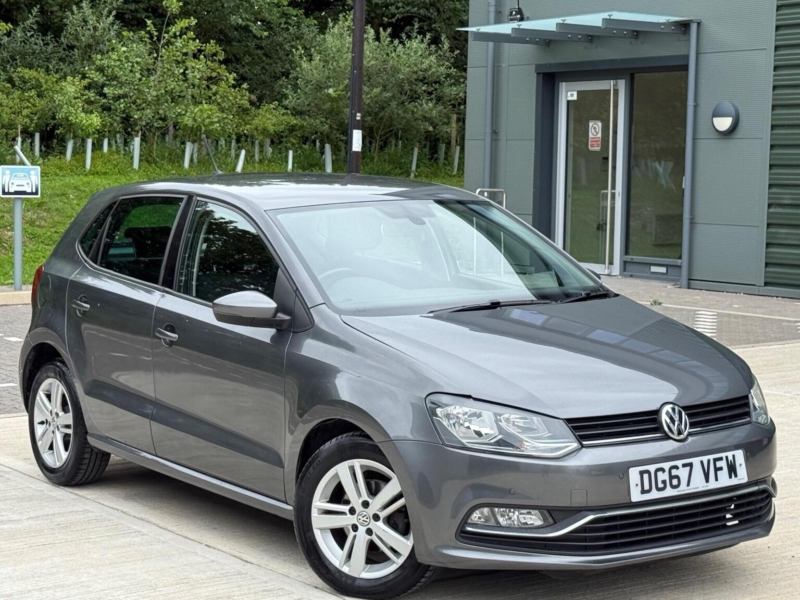 2017 Volkswagen Polo 1.2 Tsi Match Edition Euro 6 (s/s) 5dr in Grey — image 1