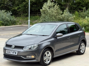 2017 Volkswagen Polo 1.2 Tsi Match Edition Euro 6 (s/s) 5dr in Grey — image 4