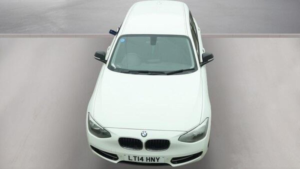 2014 BMW 1 Series 1.6 116i Sport Euro 6 (s/s) 5dr in White — image 5