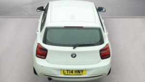 2014 BMW 1 Series 1.6 116i Sport Euro 6 (s/s) 5dr in White — image 6