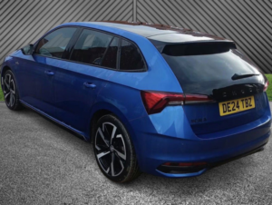 2024 Skoda Scala 1.0l Monte Carlo Tsi Semi-Auto Hatchback 5dr Petrol Semi Automatic Euro 6 (114 Bhp) in Blue — image 2
