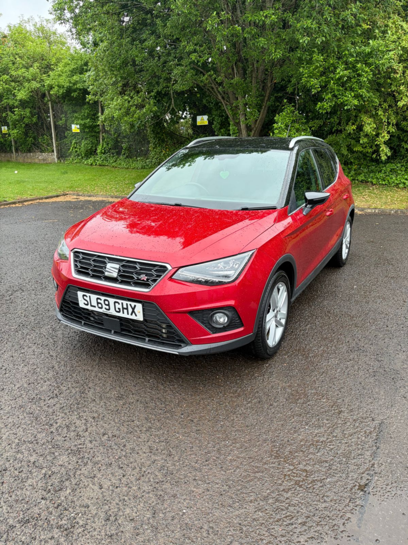 2020 SEAT Arona 1.0 Tsi Gpf Fr SUV 5dr Petrol DSG Euro 6 (s/s) (115 Ps) in Red — image 1