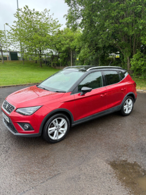2020 SEAT Arona 1.0 Tsi Gpf Fr SUV 5dr Petrol DSG Euro 6 (s/s) (115 Ps) in Red — image 2