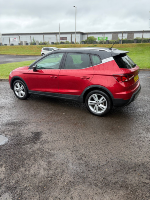 2020 SEAT Arona 1.0 Tsi Gpf Fr SUV 5dr Petrol DSG Euro 6 (s/s) (115 Ps) in Red — image 3