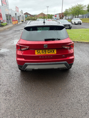 2020 SEAT Arona 1.0 Tsi Gpf Fr SUV 5dr Petrol DSG Euro 6 (s/s) (115 Ps) in Red — image 4